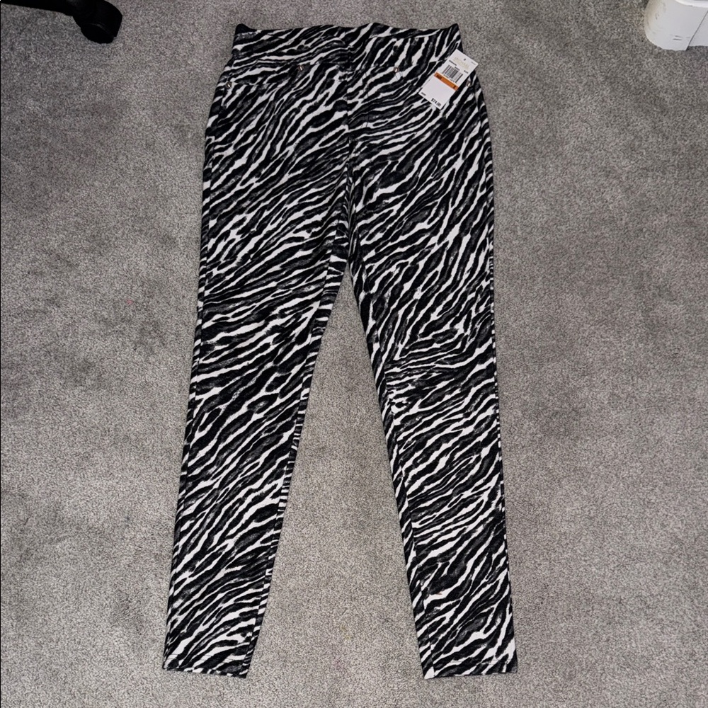Michael Kors Zebra Print Jeggings